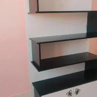 کتابخانه|کتابخانه، شلف، قفسه‌های دیواری|قزوین, |دیوار