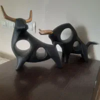 مجسمه پلیاستر گاومیش