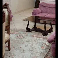 فرش ماشینی12متری 2عدد کرم و سورمه ای