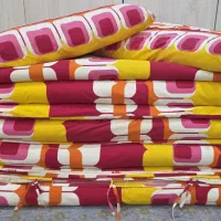 ۶ ست تشک و بالشت پنبه ای و پتو دورو (در حد نو )