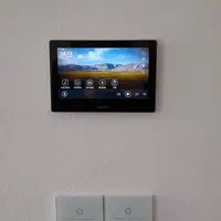 هوشمندسازی روشنایی، کلیدهای لمسی شیشه ای|مصالح و تجهیزات ساختمان|کرج, شهرک اوج|دیوار