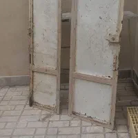 درب آهنی دو لنگه|مصالح و تجهیزات ساختمان|ازنا, |دیوار