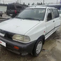 پراید ۸۹ دوگانه کارخانه تصادفی