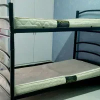 تختخواب ۲طبقه فلزی|تخت و سرویس خواب|شوشتر, |دیوار