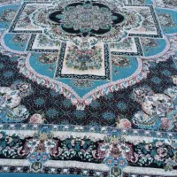 جفت۱۲ متری‌فیروزه ای‌و‌یک تخته ۶ متری‌ فیروزه‌ای|فرش|بجنورد, |دیوار
