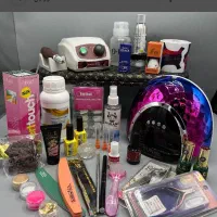 وسایل پک کامل ناخن ۸ تومن و آموزش کامل فقط۱۵۰۰تومن