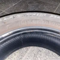 یک جفت لاستیک ۲۰۶ دست دوم|قطعات یدکی و لوازم جانبی|شیراز, شهرک بزین|دیوار