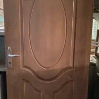 در به همراه چهار چوب در حد نو