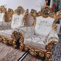 سرویس مبلمان استیل سلطنتی|مبلمان خانگی و میز عسلی|بروجرد, |دیوار