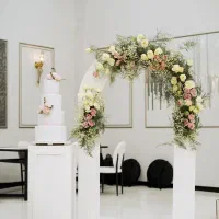 دکور نامزدی جایگاه عروس و داماد