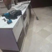 دو دست کابینت های کلاس بدنه ام دی آف هود سینک