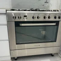 اجاق گاز ۵ شعله فر دار مبلی برند دوو