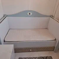 تخت کودک همراه با تشک رویال مارک تدی شرکت آپادانا