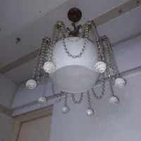 لوستر کریستال تک و یونیک دستساز و شخصی ساز|لوستر و چراغ آویز|ساری, |دیوار