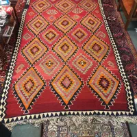 گلیم دستبافت پشمی