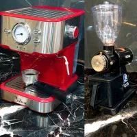 دستگاه اسپرسو ساز و آسیاب قهوه