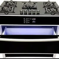 گاز5شعله طرح فرشیشه