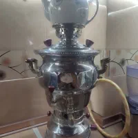 سماور گازی تمام استیل سالم بفروش میرسد