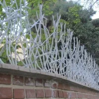 نرده شاخ گوزنی و شیروانی و اردباز