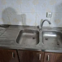 هود کتابی و سینک دوقلو