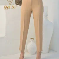 الگوهای آماده شلوار راسته زنانه پلاستیکی و بادوام