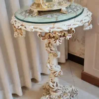 میز تلفن کارشده تمام راش همراه تلفن