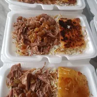 انواع غذای خانگی+پیک رایگان
