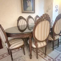مبلمان چوب گردو|مبلمان خانگی و میز عسلی|تهران, ظفر|دیوار