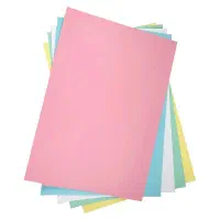 مقوای کارتی 160 گرم سفید و رنگی A4 - کاغذ رنگی A4