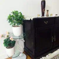 کنسول چوبی بوفه کلاسیک جادار