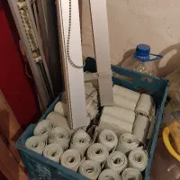 پرده عمودی دست دوم در حد نو سالم و تمیز