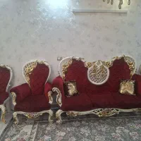 مبل استیل ۹ نفره طرح گل