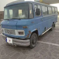 مینی‌بوس بنز آبی 21 نفره اتاق ناسیونال مدل 68|خودرو سنگین|بیرجند, |دیوار
