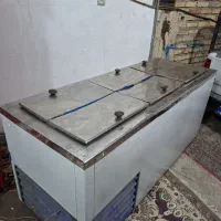 یخچال فریزر ۶درب صندوقی سالم بدون خط خش