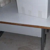 میز کامپیوتر فایبر گلاس و دکور|میز تحریر و کامپیوتر|جعفرآباد, |دیوار