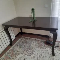 میز ناهار خوری چوبی سالم وتمیز|میز و صندلی غذاخوری|اندیشه, اندیشه فاز ۴|دیوار