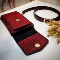 کیف دوشی مینیمال چرم دست دوز|کیف، کفش، کمربند|تهران, بهداشت|دیوار