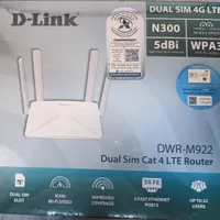 مودم روتر دو سیم کارته 4G LTE دی لینک مدل DWR-M922