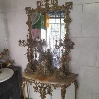 اینه شمدان و ساعت برنز