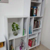 کتابخانه سه تکه ام دی اف