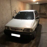 پراید ۸۴ بدون رنگ کولر روشن