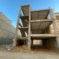 اسکلت سه طبقه خیابان معلم