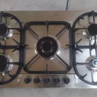 گاز رومیزی پنج شعله استیل البرز