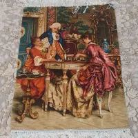 تابلو فرش دستبافت ابریشم