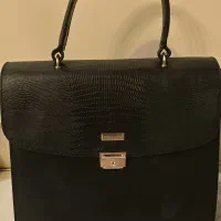 کیف تمام چرم black leather