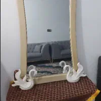 آینه وکنسول چوبی