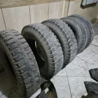 لاستیک نیسان یکجفت ۷۰۰و سه حلقه ۷۵۰با تیوب ونوار