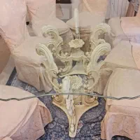 میز نهارخوری هشت نفره  بدون صندلی عرض1وطول2