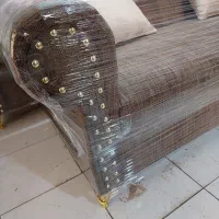 مبل نیم ست ۵  نفره  چوب  جنگلی.|مبلمان خانگی و میز عسلی|تبریز, |دیوار