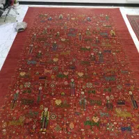 فرش ۹ متری نو ۳ قالیچه